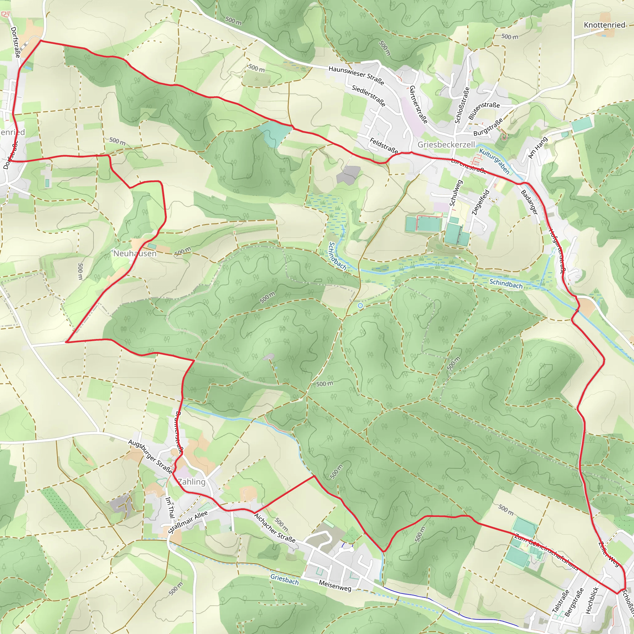 Im Herzen des Wittelsbacher Landes mobile static map