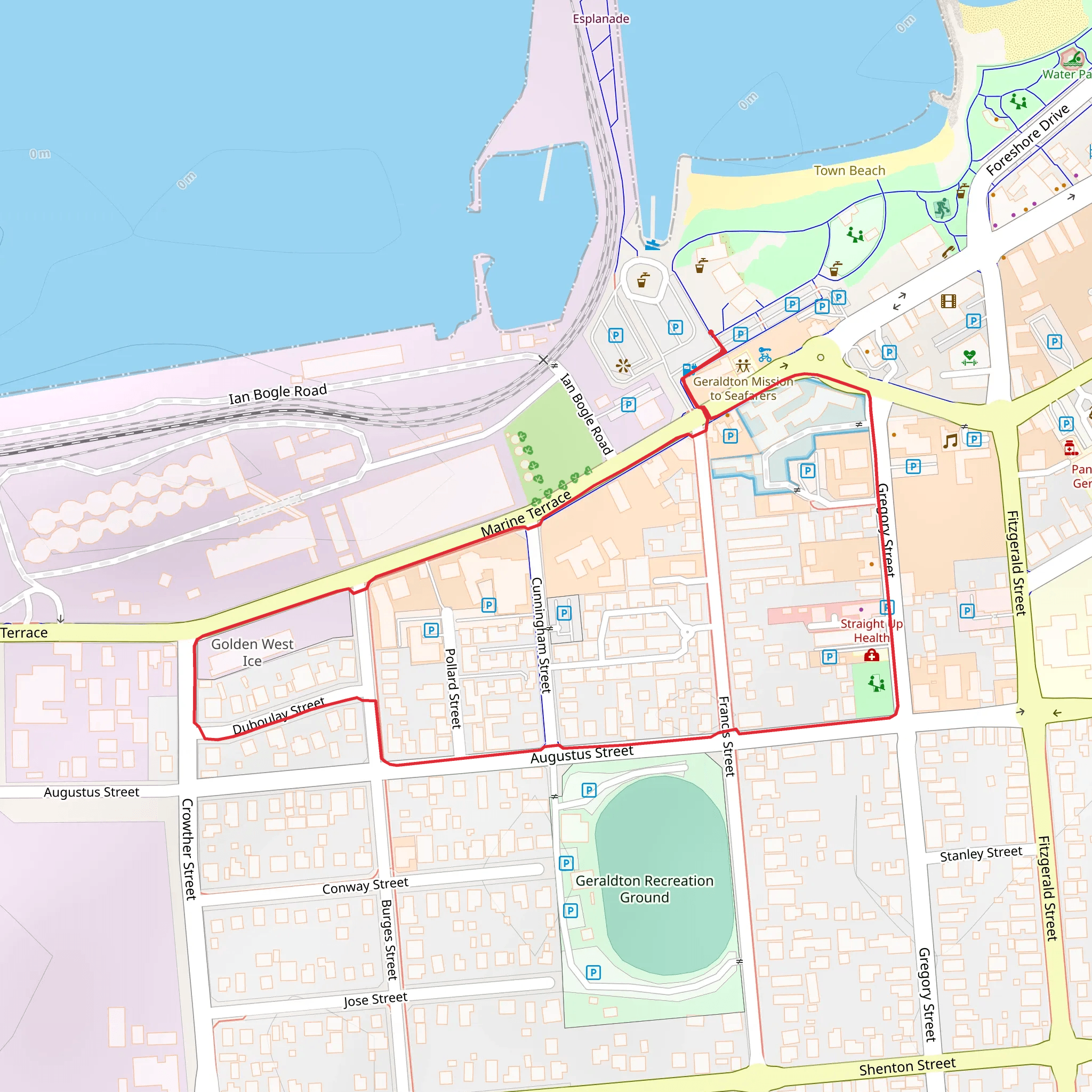 West End Heritage Trail mobile static map