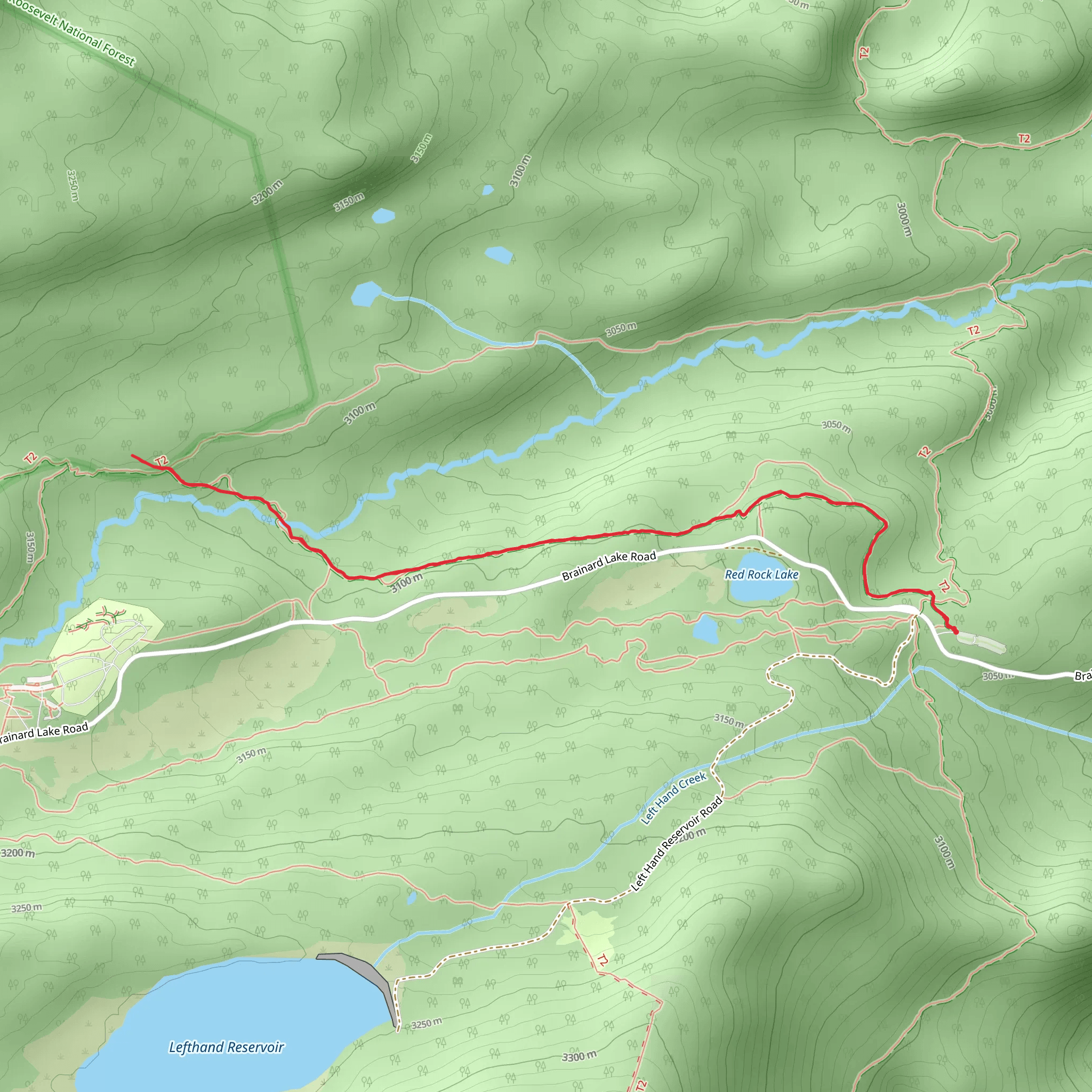 Waldrop Trail - North mobile static map