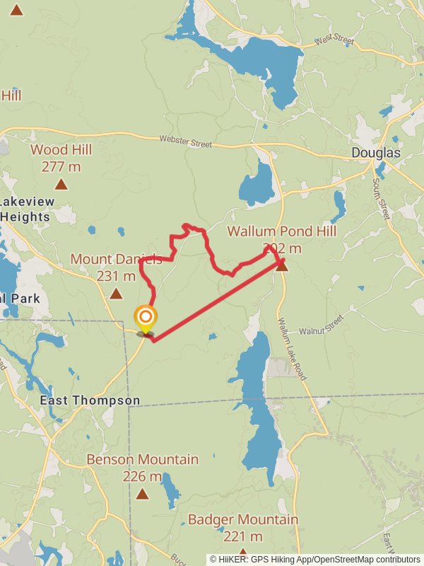 Wallum Pond Hill and Streeter Loop Trail