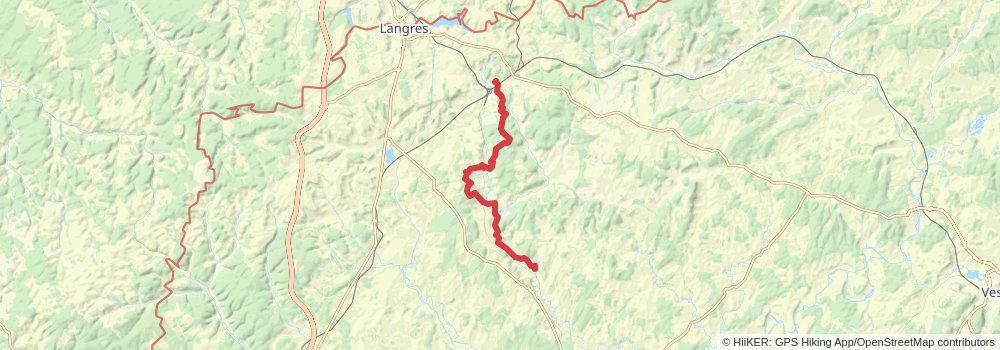Via Francigena stage 43 Map