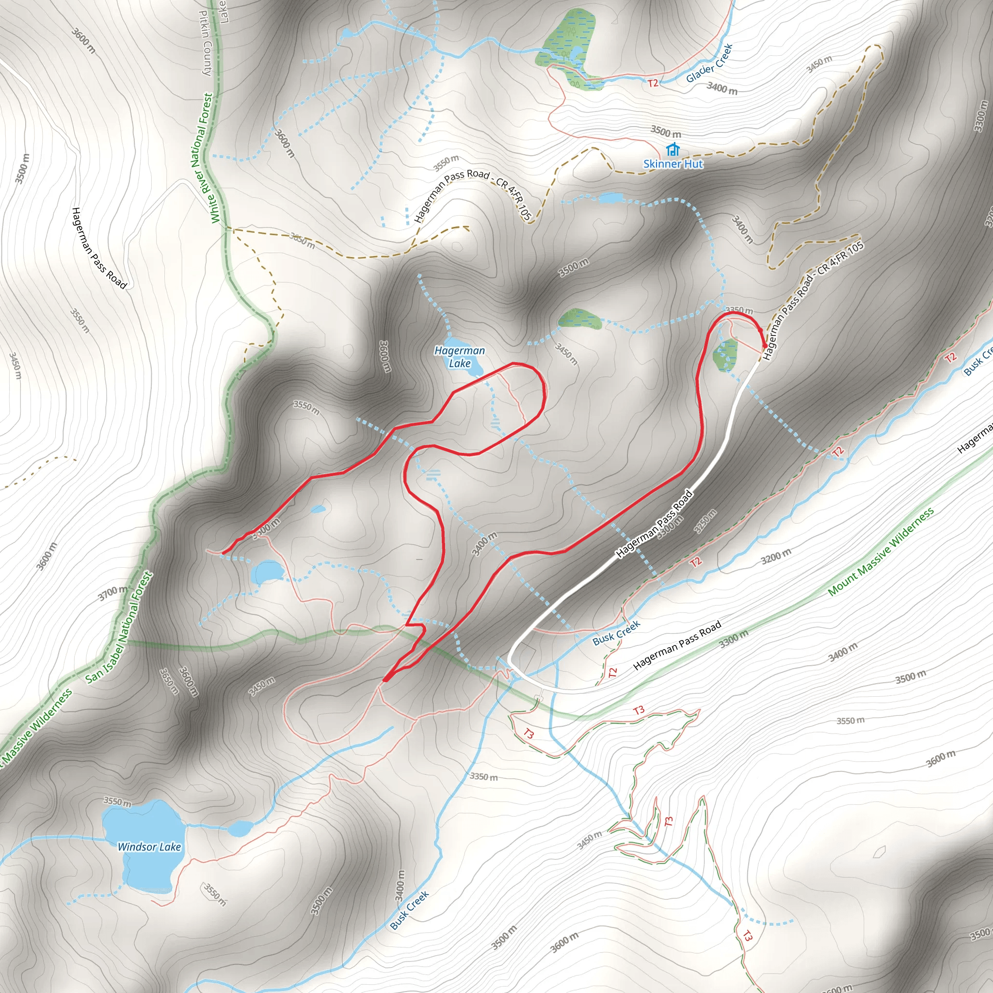 Midland Trail mobile static map
