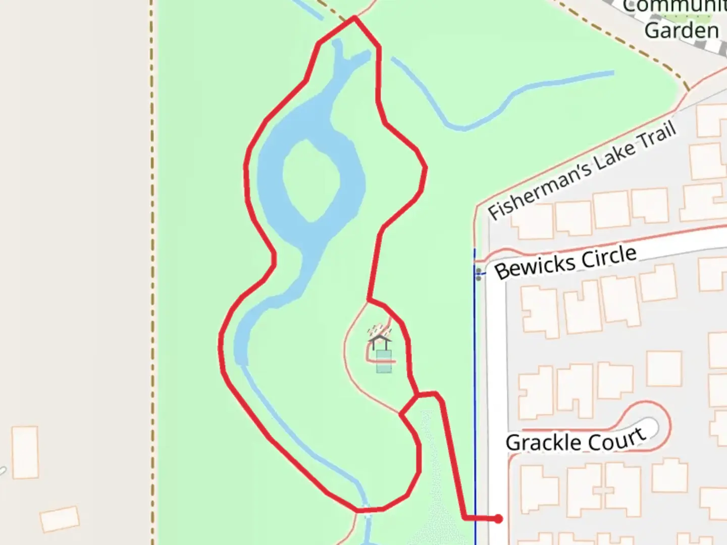 An image depicting the trail San Juan Reservoir Park Loop and its surrounding area.