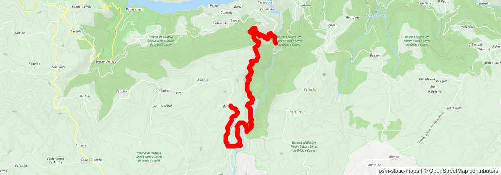 Ruta Canon do Rio Mao PR G 177 stage 2 Map