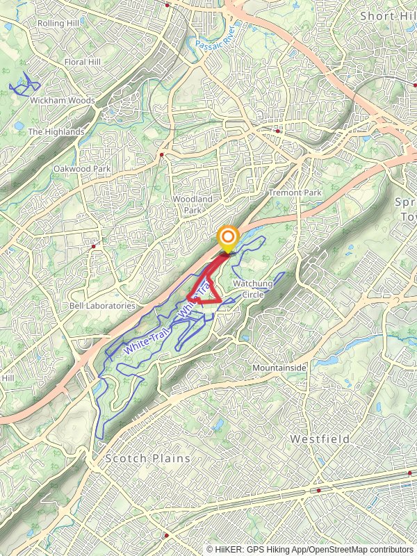 White Trail and Purple Loop Trail