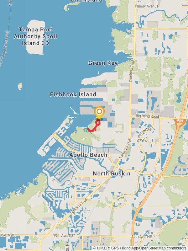 Loop Beside Big Bend mobile static map