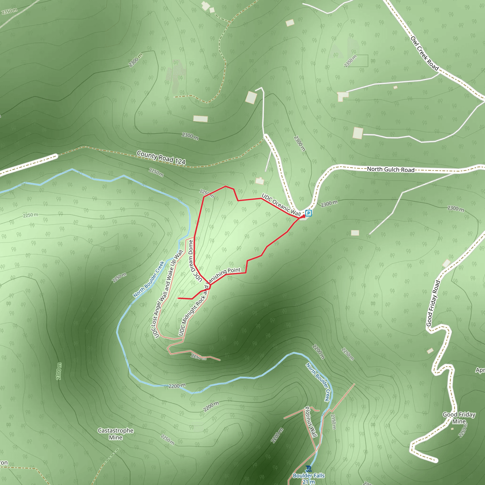 UDC Oceanic Wall and UDC Dream Dome Loop mobile static map