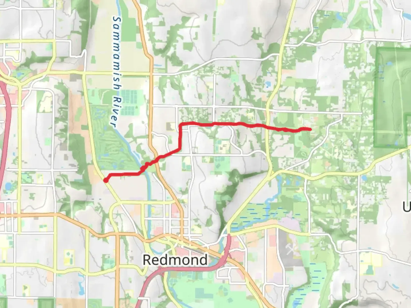 An image depicting the trail PSE Trail and its surrounding area.