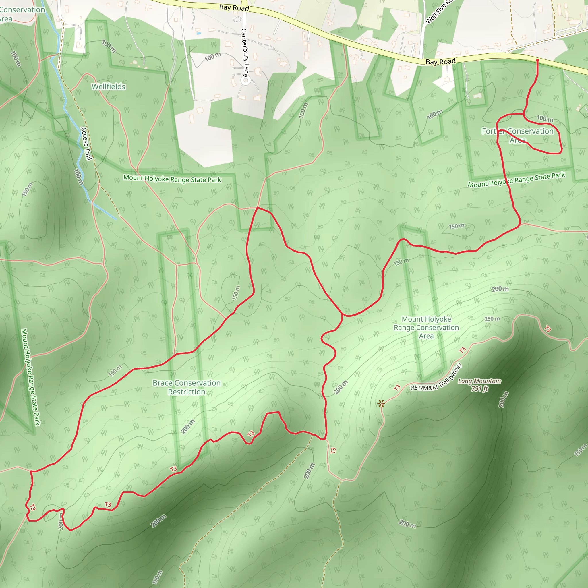 Mechanics Trail mobile static map