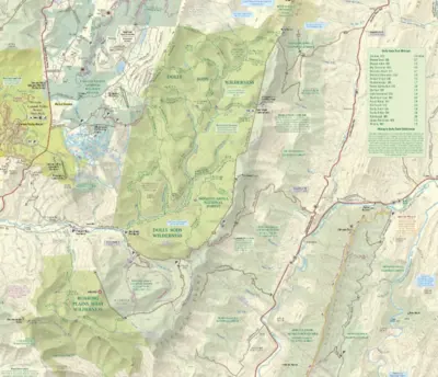 Purple Lizard Maps Dolly Sods-Seneca Rocks, West Virginia  on HiiKER