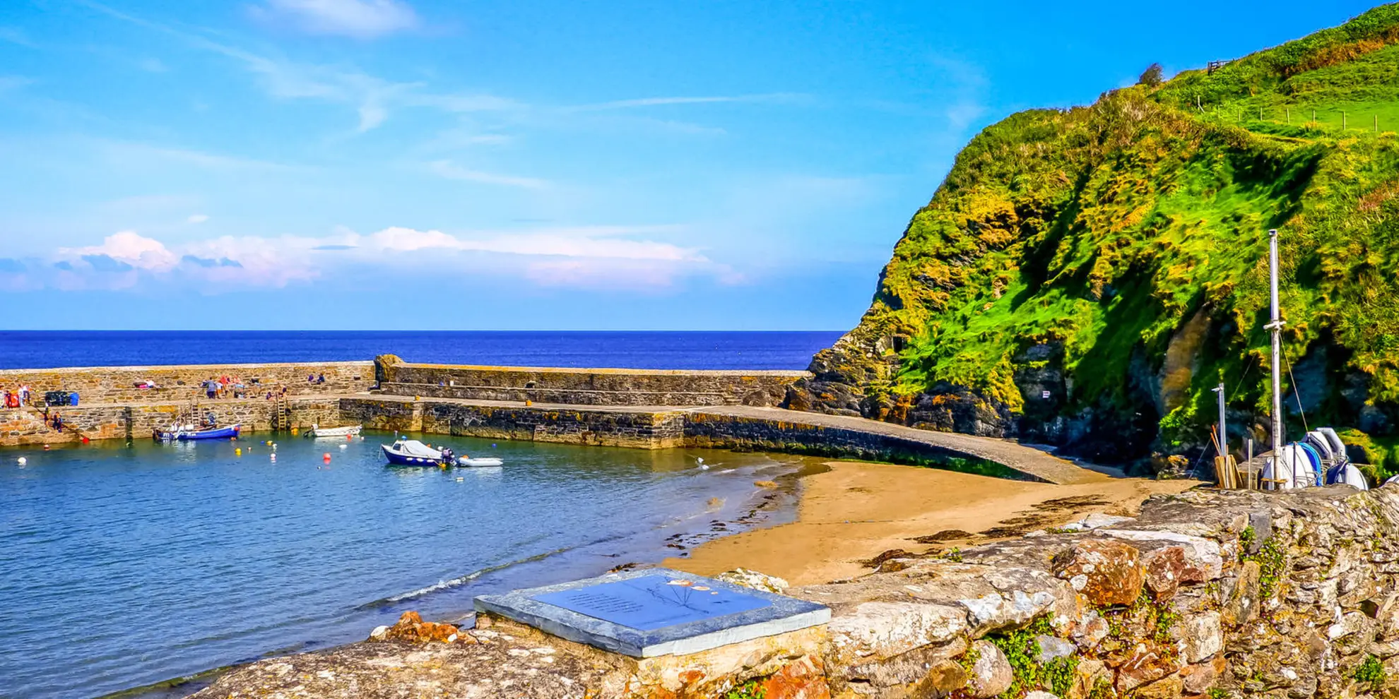 An image depicting the trail Boswinger YHA - Gorran Haven Walk and its surrounding area.