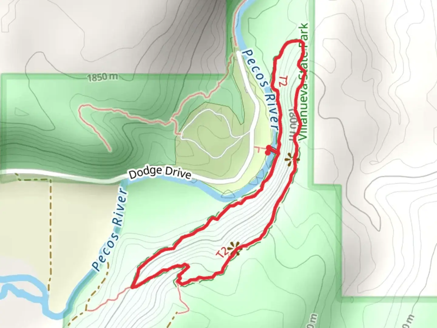 An image depicting the trail Viewpoint Loop Trail and its surrounding area.