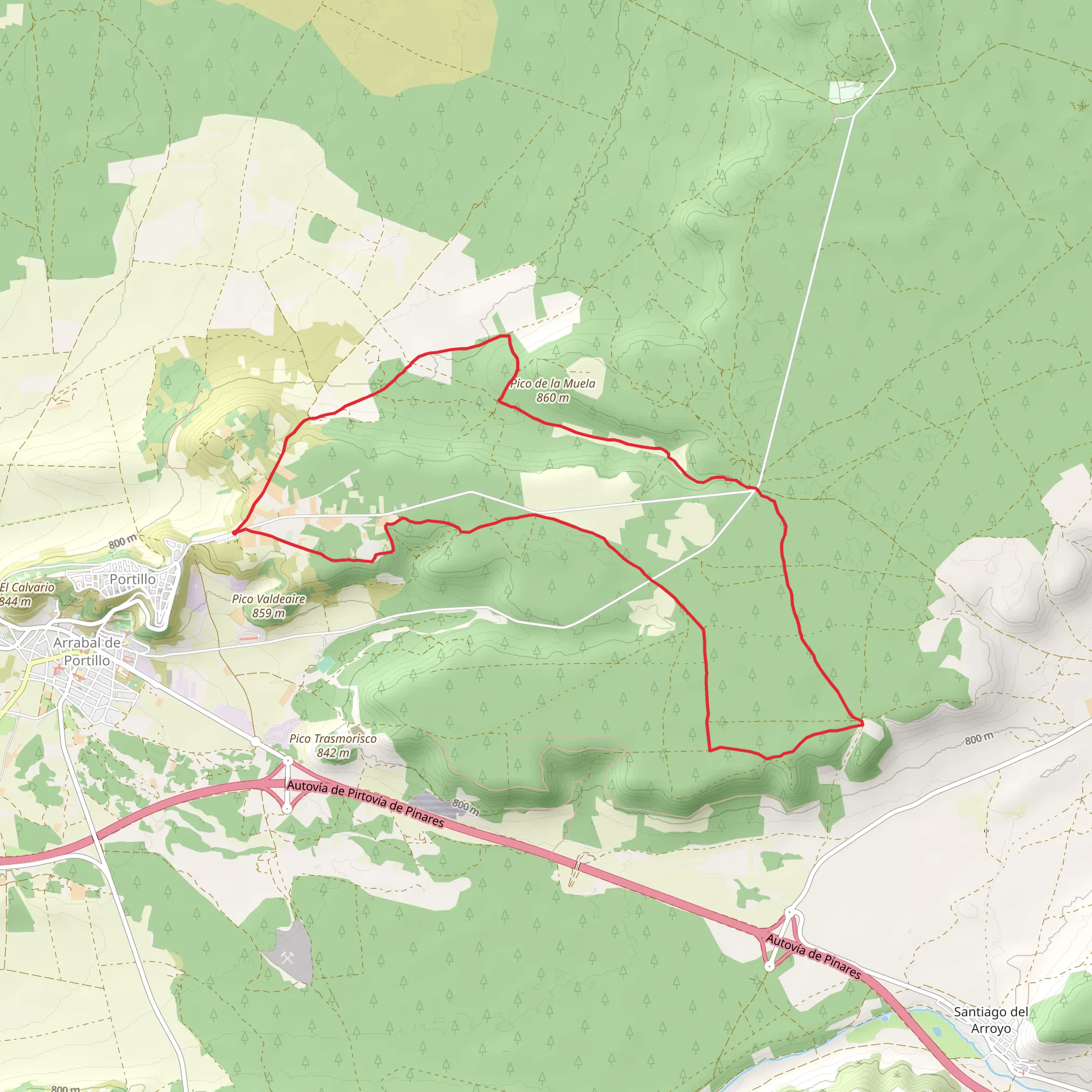 Pinilla Pine PR VA 31 mobile static map
