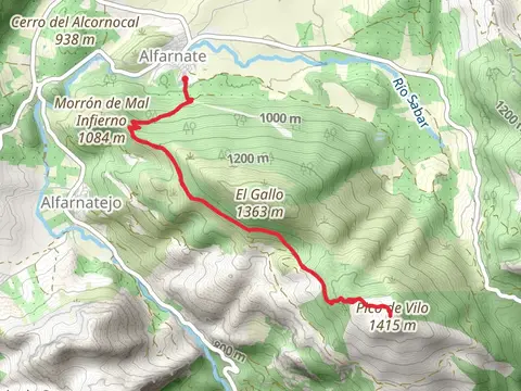 From Pico El Vilo PR A 267