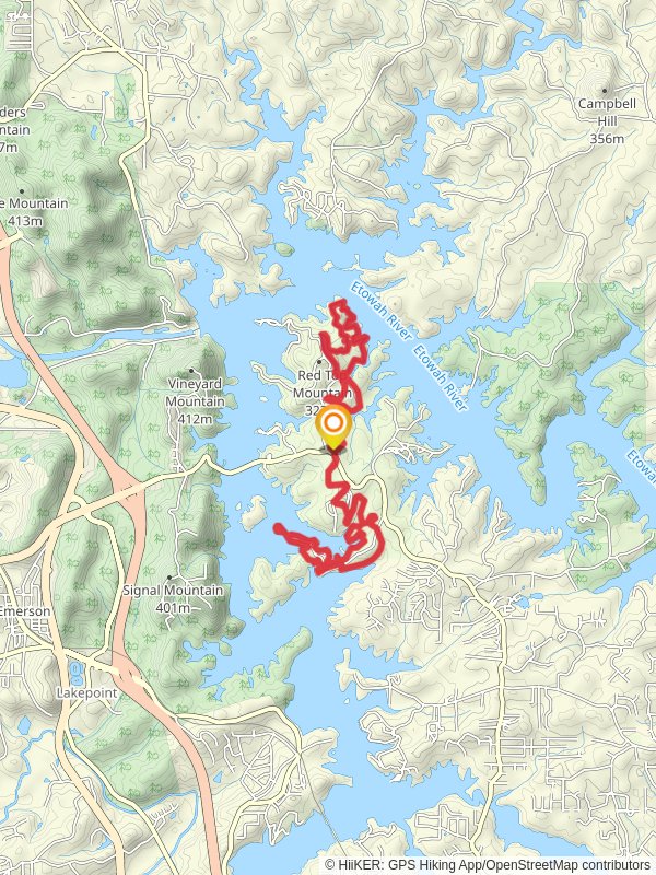 Homestead Trail, Sweet Gum Trail and Iron Hill Trail Loop