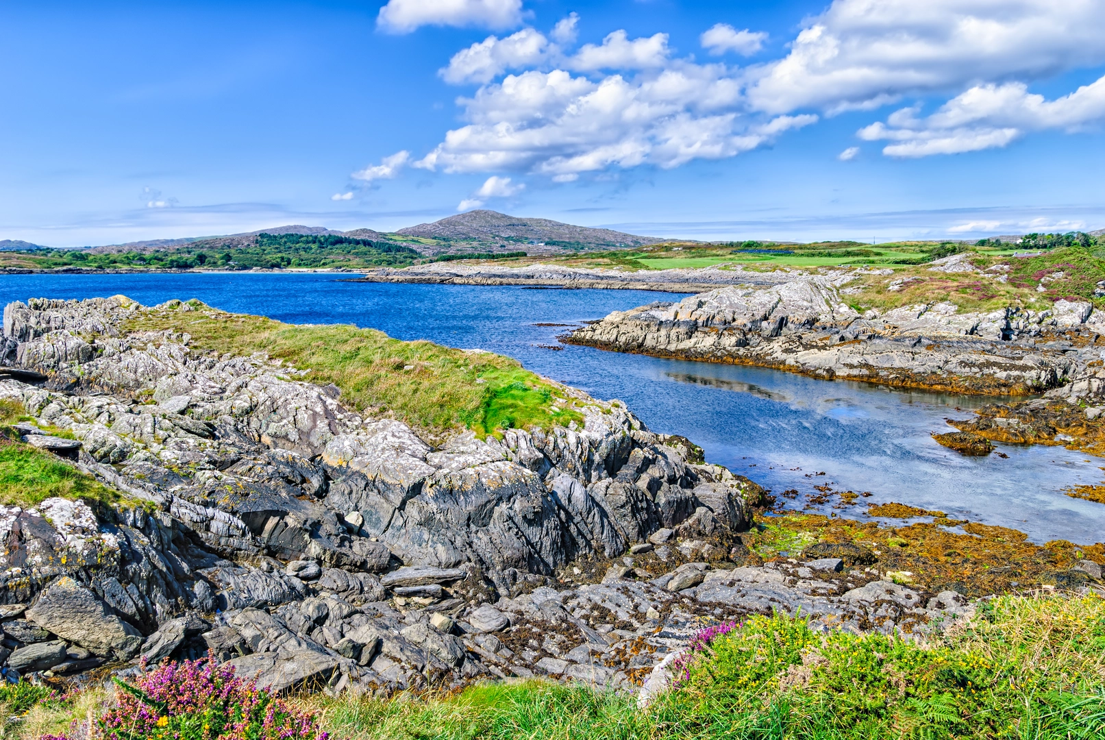 An image depicting the trail Fastnet Trails - Toormore Loop and its surrounding area.