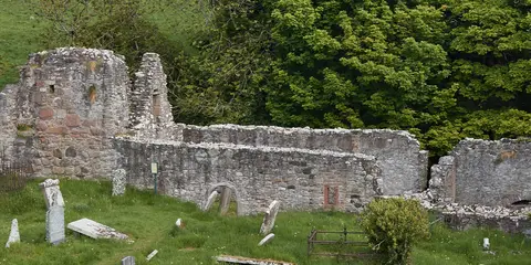 An image depicting the trail Layd Church and its surrounding area.