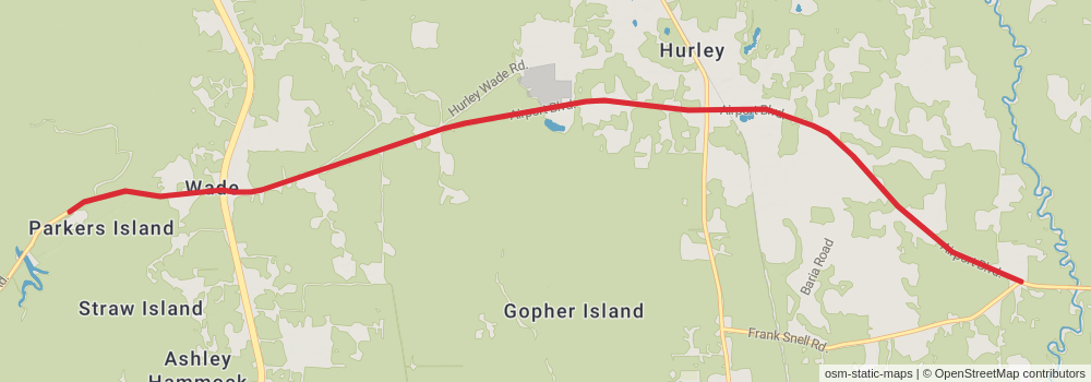 American Perimeter Trail - The South Primary stage 40 Map