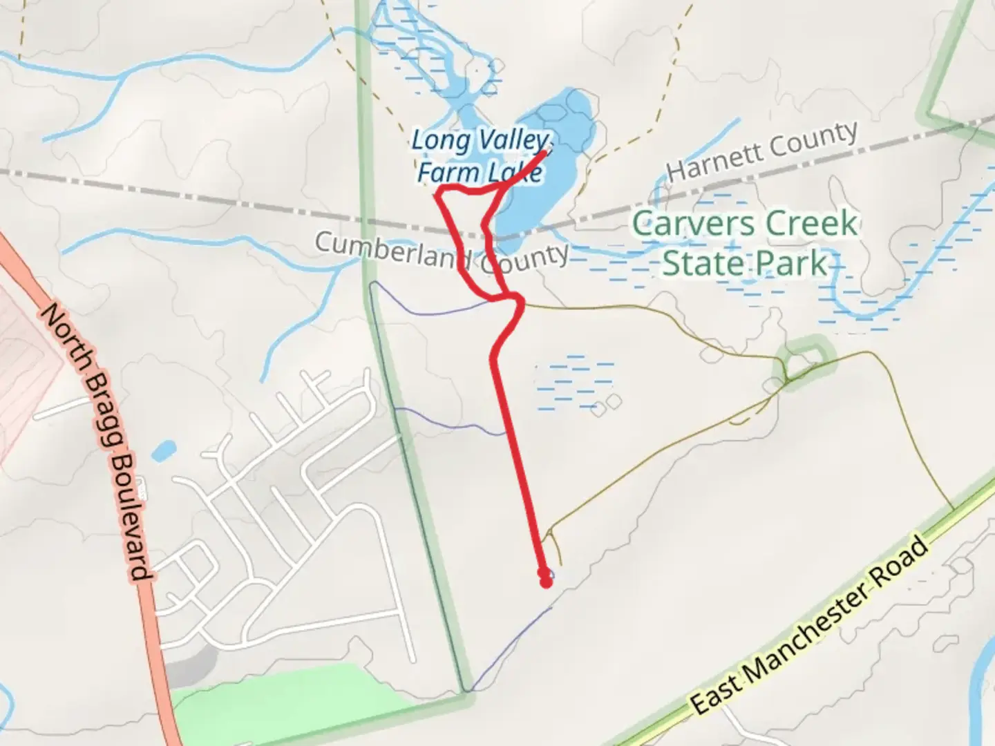 An image depicting the trail Cypress Point Loop via Rockefeller Trail and its surrounding area.