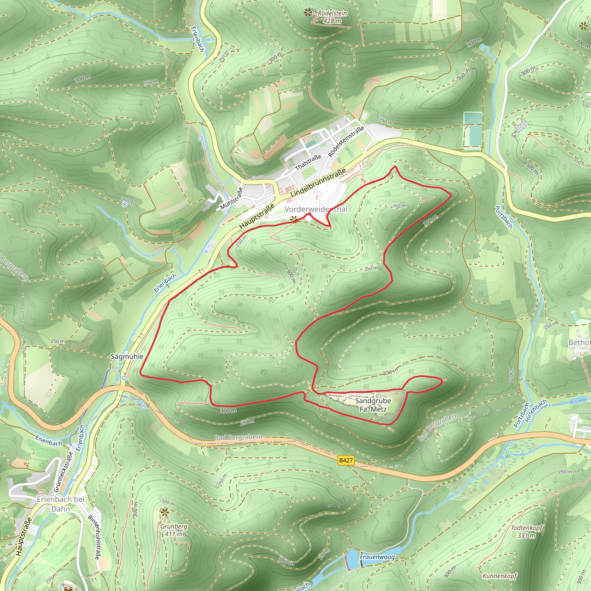 Keeseckweg mobile static map