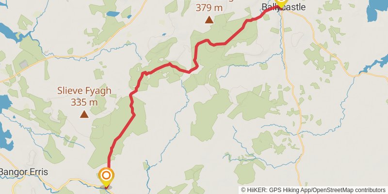 Western Way stage 8 Map