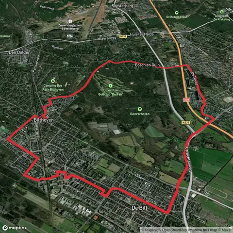 Hessen Weg and Oude Spoorbaan Loop