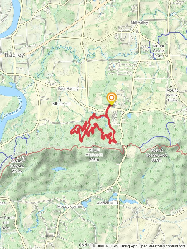 Hadley Reservoir and Parker Reservoir Loop Trail