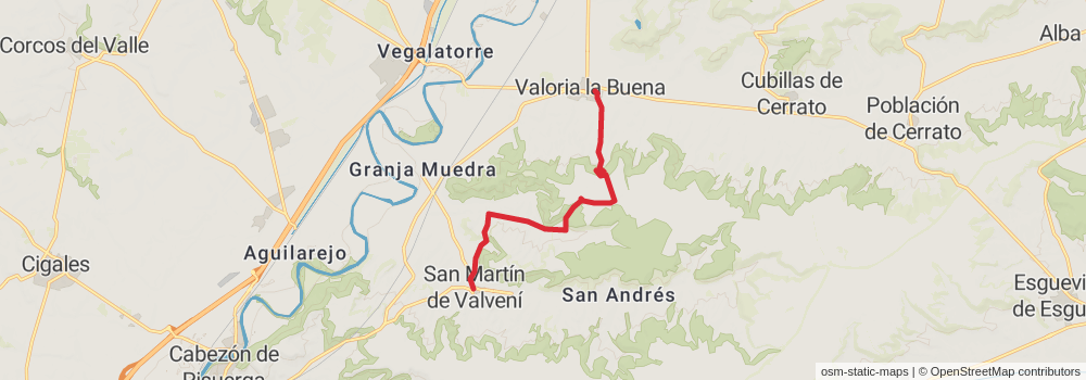 GR 296 Senderos del Clarete stage 4 Map