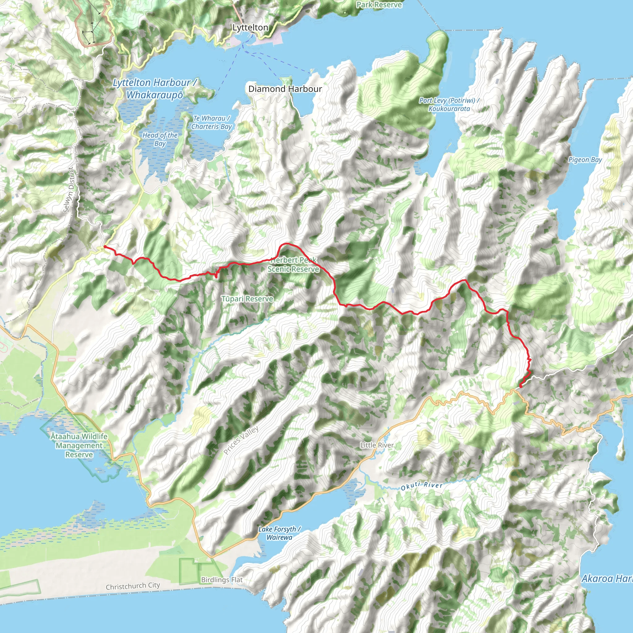 Te Ara Pātaka mobile static map