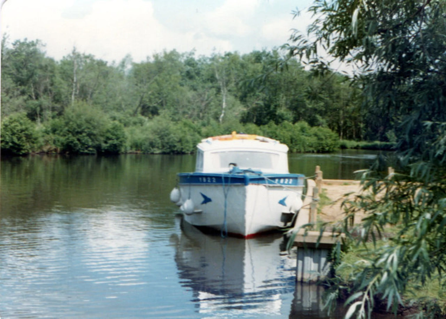 An image depicting the trail Barton Broad Boardwalk and its surrounding area.