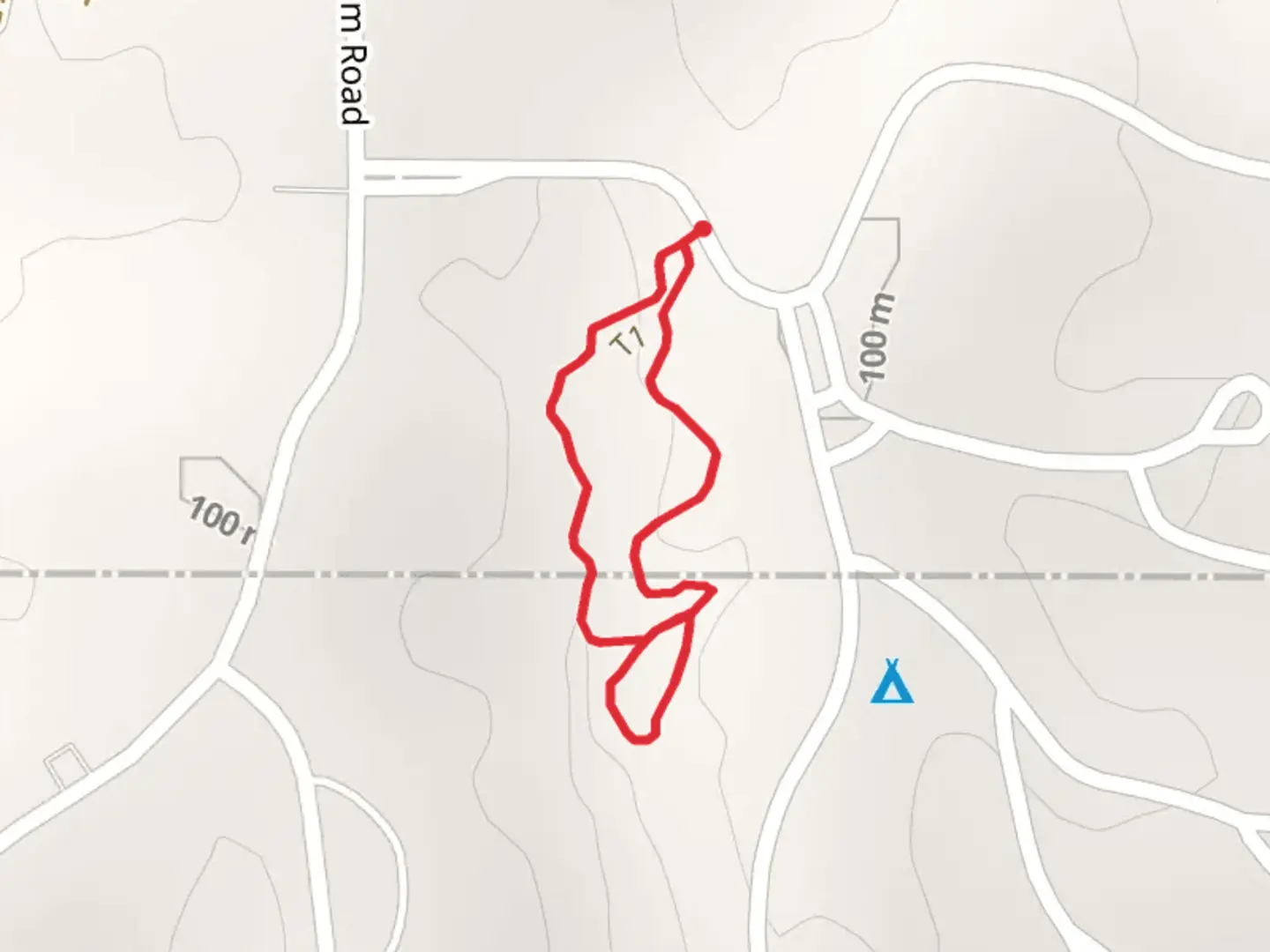 An image depicting the trail Beech Hollow Nature Loop Trail and its surrounding area.