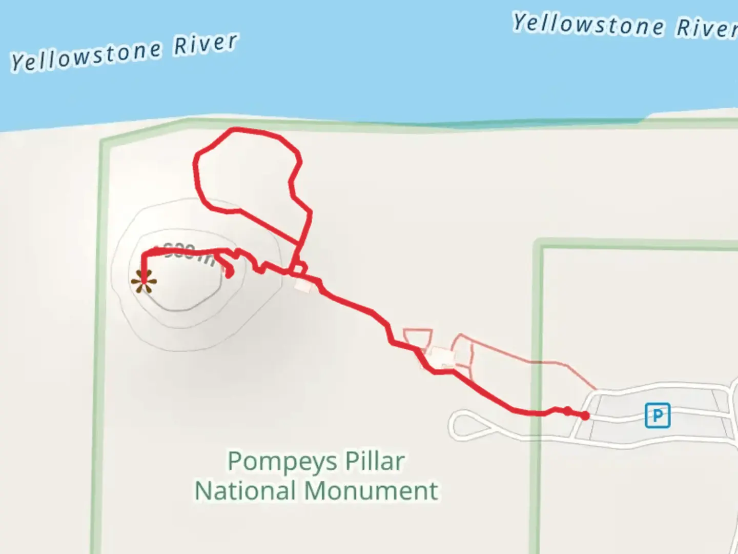 An image depicting the trail Yellowstone River and its surrounding area.