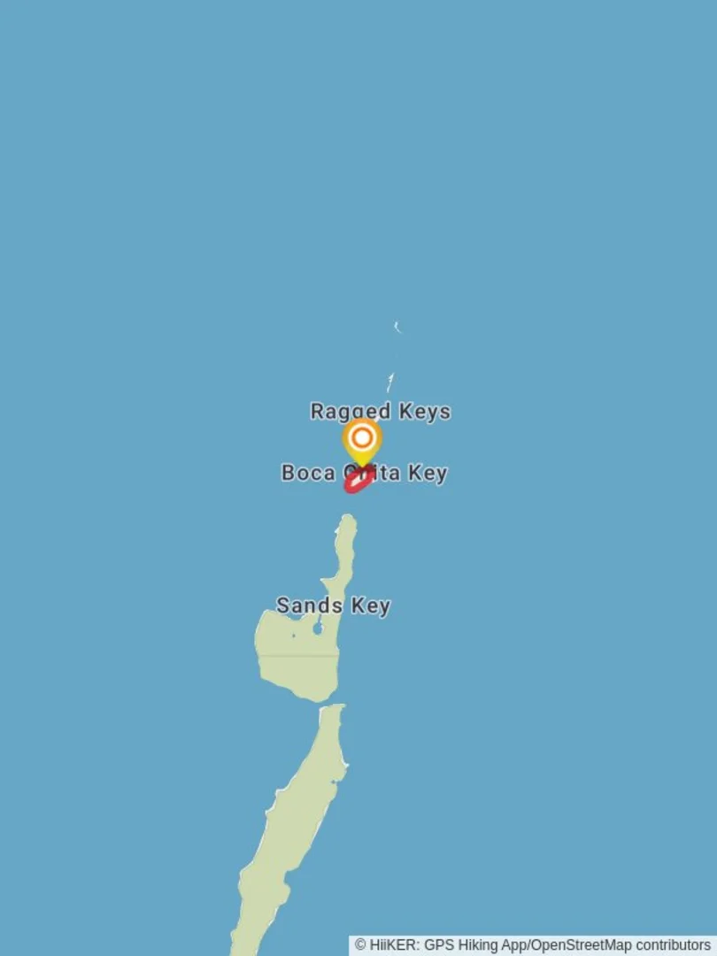 An image depicting the trail Boca Chita Loop Trail and its surrounding area.