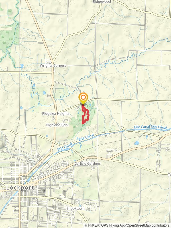 John B Austin Nature Trail Loop mobile static map