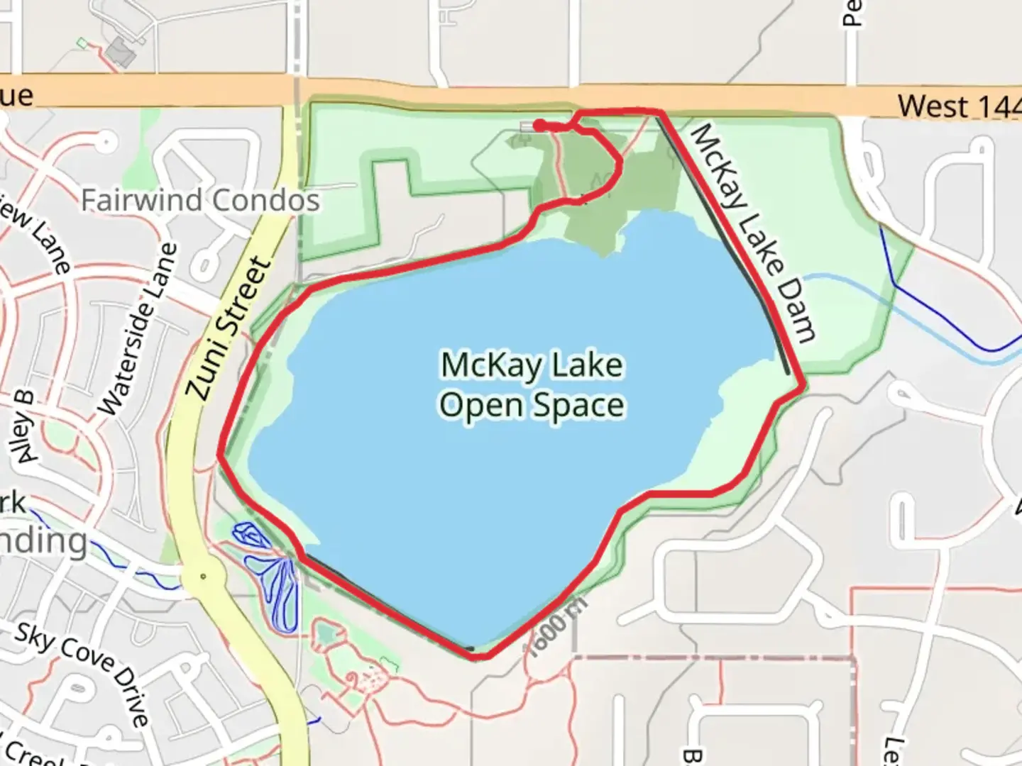 An image depicting the trail McKay Lake Loop Trail and its surrounding area.
