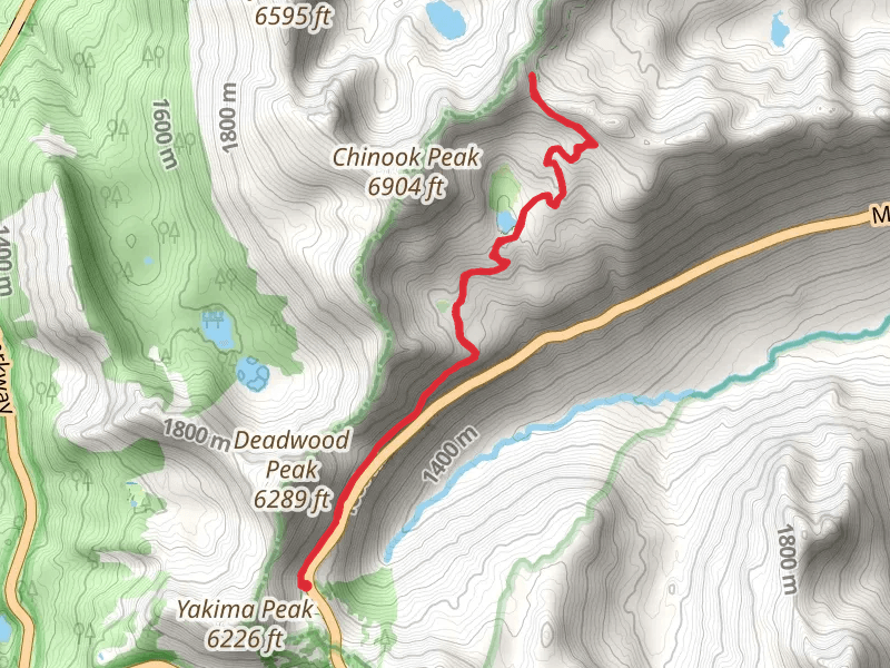 Sourdough Gap and Sheep Lake via Pacific Crest Trail