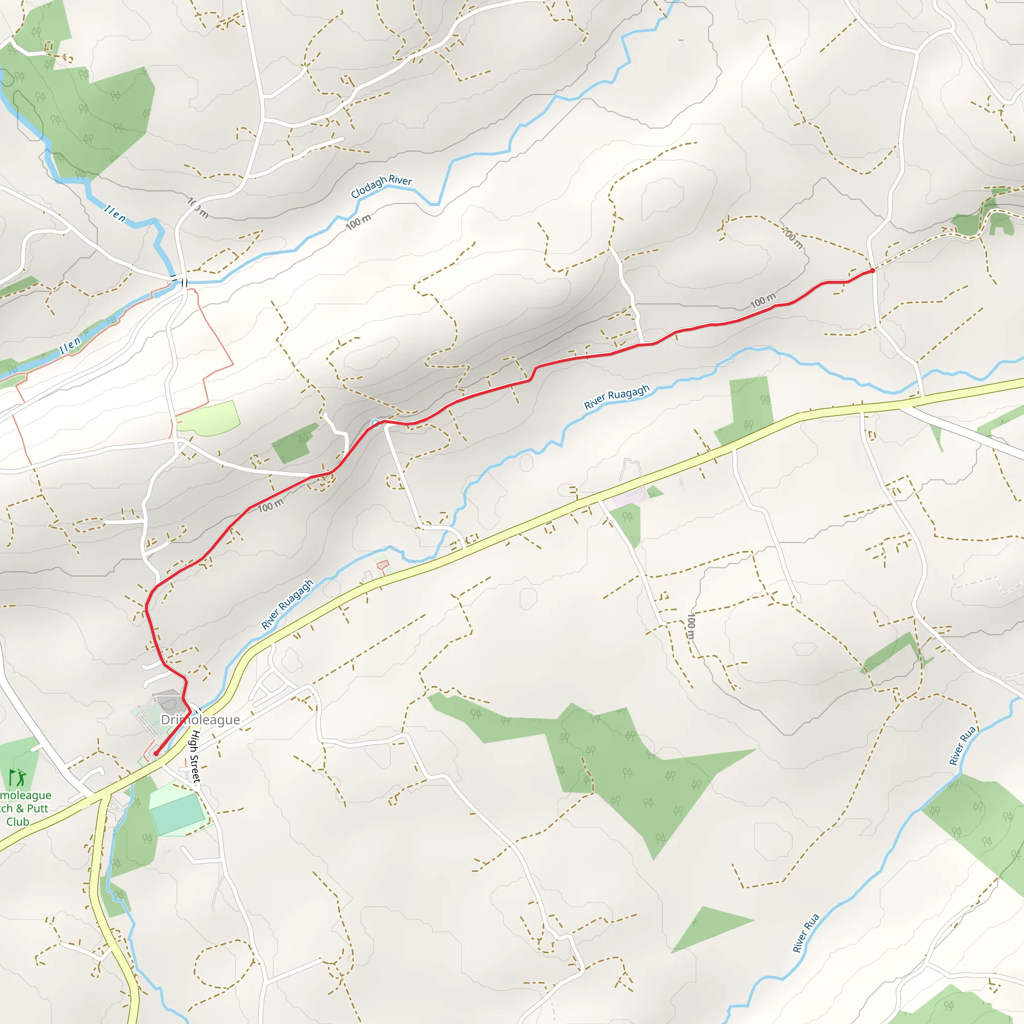 Sheep's Head - Shronacarton Walk - Drimoleague mobile static map