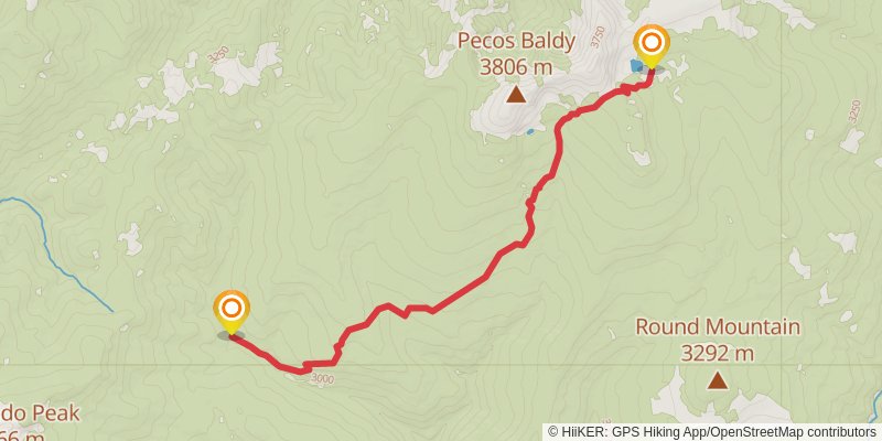 Skyline Trail stage 2 Map