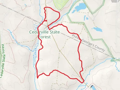 White and Blue Loop Trail