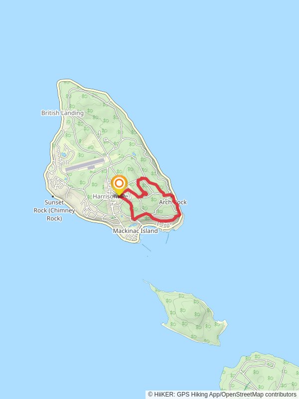 St Ann Cemetery and Arch Rock Loop