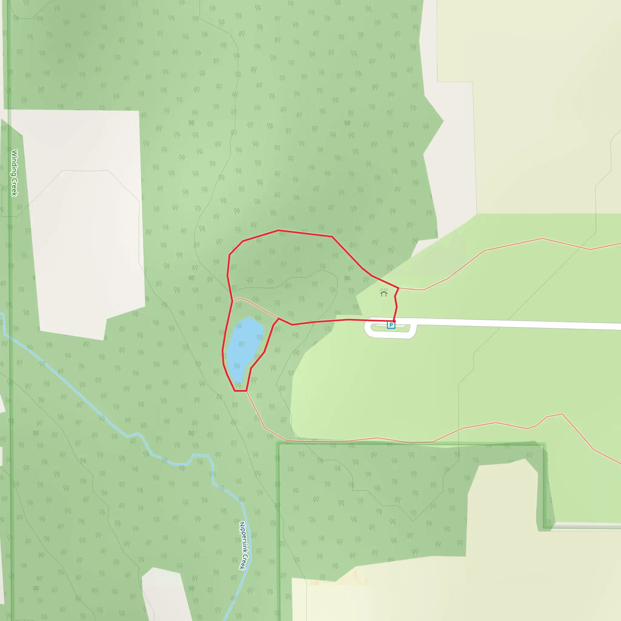 Nippersink Creek Loop mobile static map