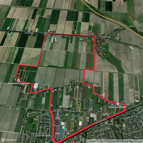 Hoofdvaart via Hoof Weg, Pieter Boekeipad and Reigerpad