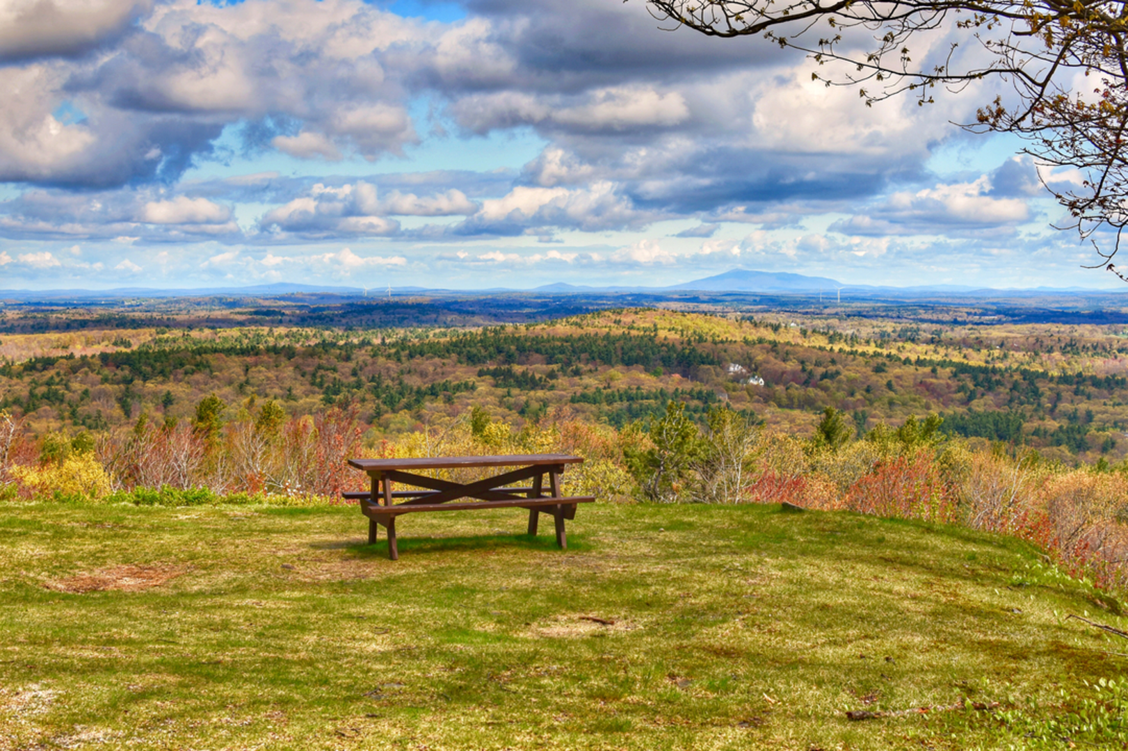 An image depicting the trail Wachusett Mountain Reservation Loop and its surrounding area.