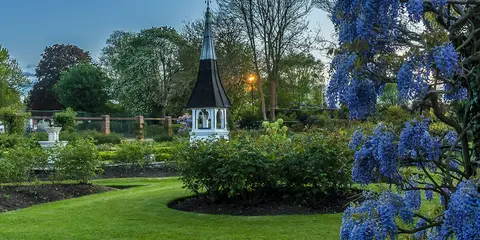 An image depicting the trail Brampton Valley Way and its surrounding area.