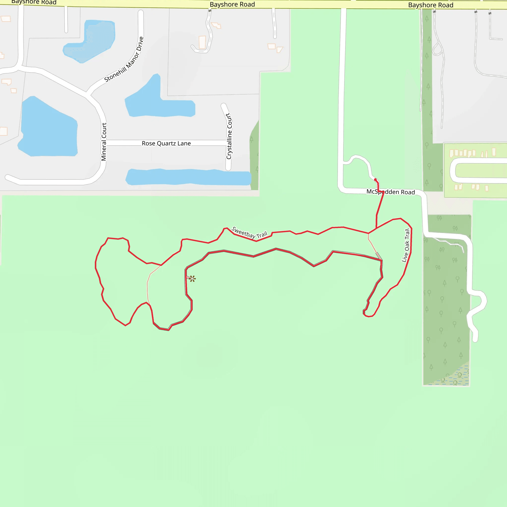 Sweetbay Loop mobile static map