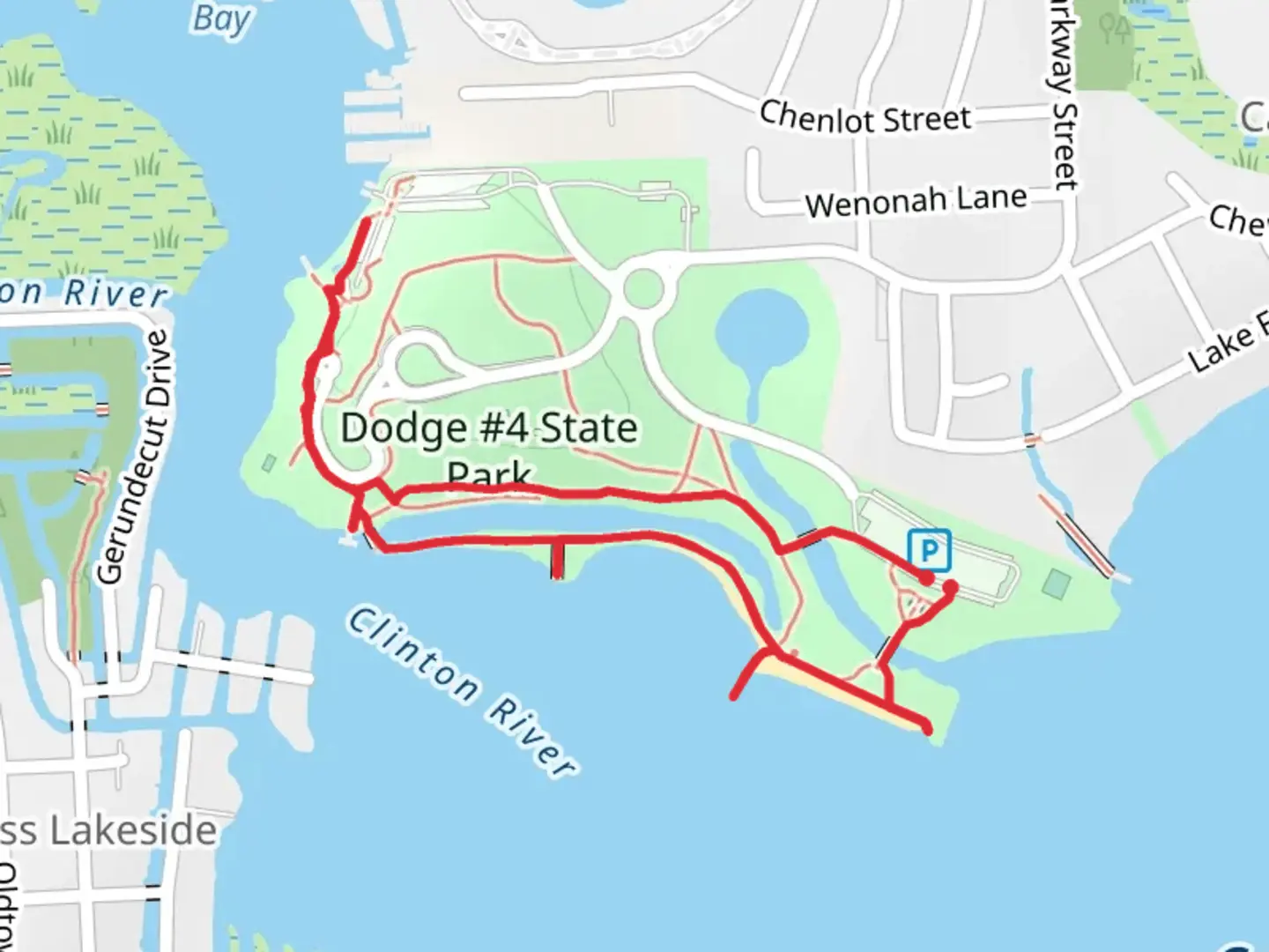 An image depicting the trail Hess Lake and Cass Lake Northside Loop and its surrounding area.