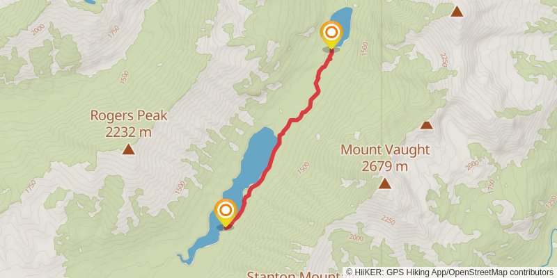 West Lakes Trail stage 2 Map