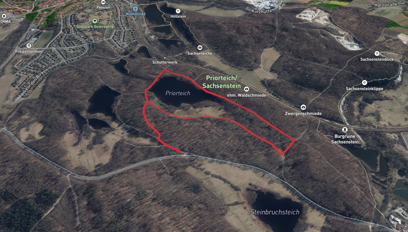 Priorteich Loop via Karstwanderweg