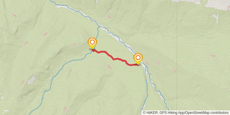Gamma Way Trail stage 3 Map