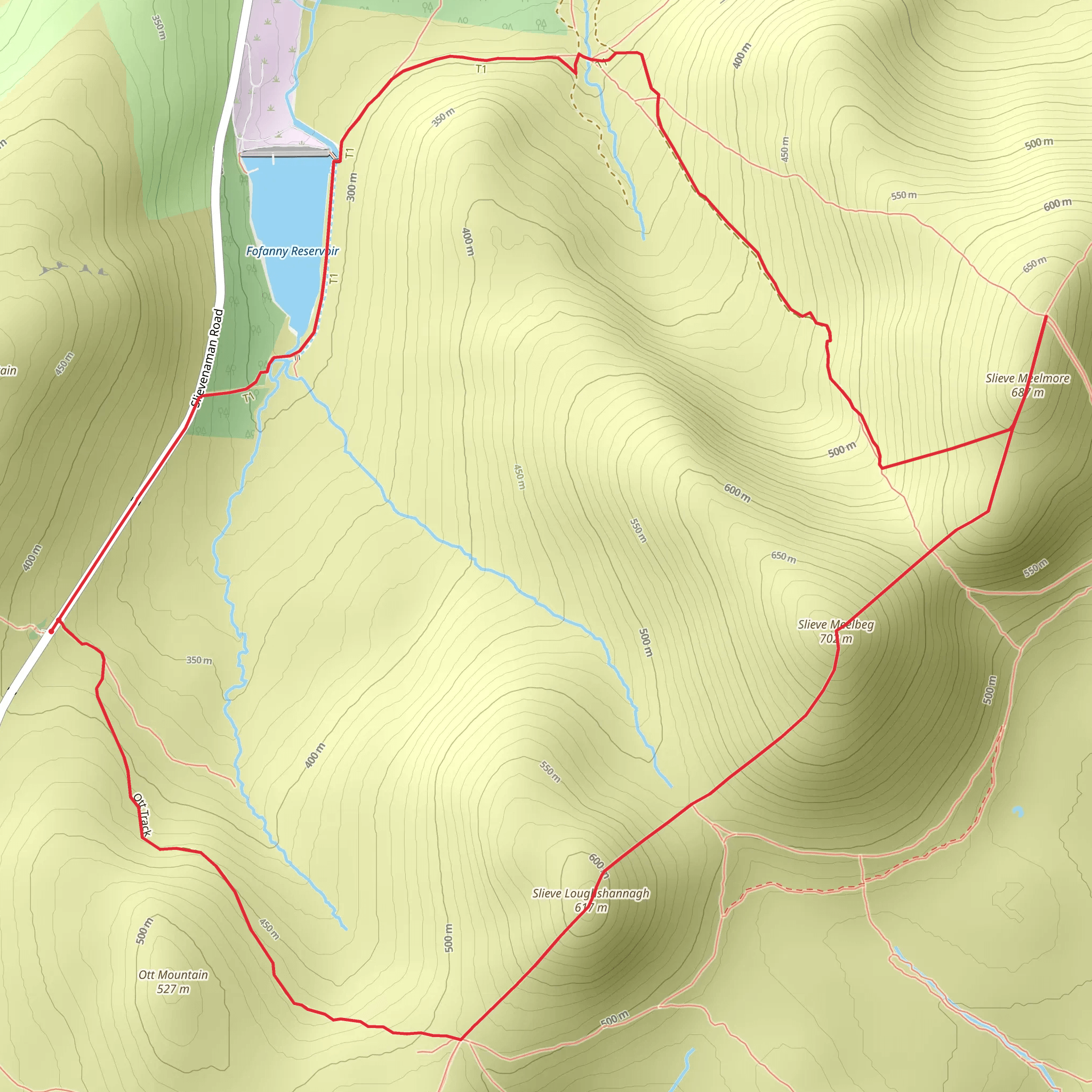Meelmore and Meelbeg mobile static map